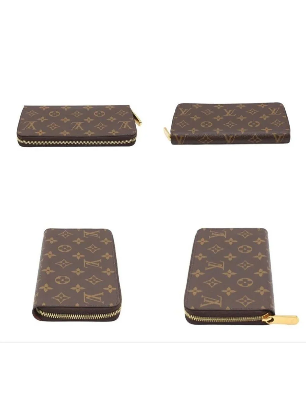 Louis Vuitton Monogram Zippy Wallet
